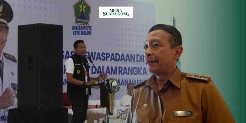 FT : menggelar Sosialiasi Kewaspadaan Dini Masyarakat Dalam Rangka Pencegahan dan Penyalahgunaan Narkoba/sc : Pem_Kot_Mlg/Ds : Aye