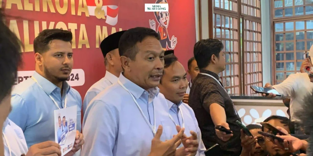 Pasangan Calon Wali Kota dan Wakil Wali Kota Malang, Wahyu Hidayat dan Ali Mutohirin telah mendapat nomor urut 1 dalam pengundian penerapan nomor untuk pilkada serentak 2024.