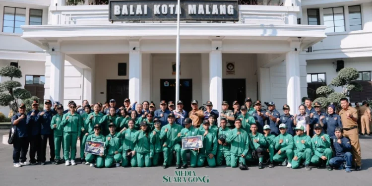 Atlet Kota Malang Siap Bertarung di PON XXI: Pj. Walikota Beri Semangat (Prokompim/Media Suaragong)