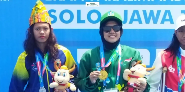 Empat atlet dari National Paralympic Committee Indonesia (NPCI) asal Kabupaten Malang sukses meraih tujuh medali emas di PEPARNAS XVII Solo