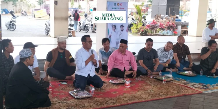 Pedagang Pasar Induk Anggap Paslon NH Paling Tepat Pimpin Kota Batu