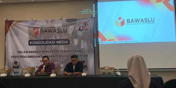 Konsolidasi Media: Sinergi Bawaslu dan Media untuk Pengawasan Pemilihan Serentak 2024 (Media Suaragong)