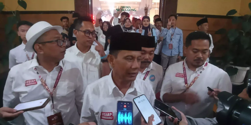 Calon Bupati Malang, Gunawan Wibisono, memperkenalkan rencana Program Siap Tandang untuk Tekan Penganguran