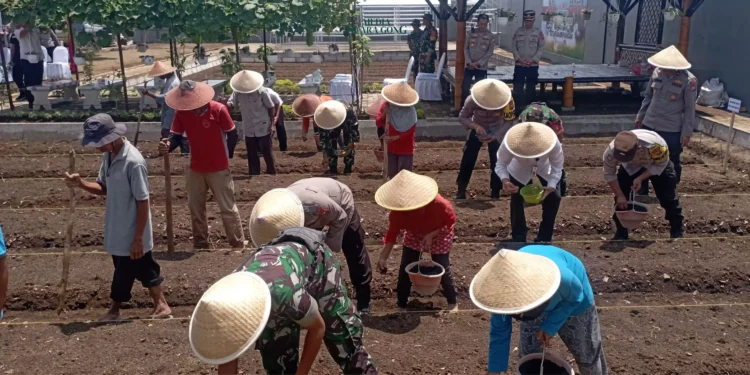 Dalam upaya mendukung program Asta Cita Presiden Republik Indonesia untuk swasembada pangan. Serta menuju Indonesia Emas 2045. Pihak Polres Malang bekerja sama dengan Pemerintah Kabupaten (Pemkab) Malang untuk memanfaatkan lahan tidur.