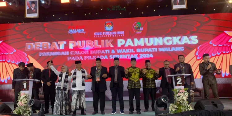 KPU Kabupaten Malang menggelar acara Debat Publik Pamungkas, Sebuah ajang Debat Terakhir untuk Pemilihan Kepala Daerah (Pilkada) 2024